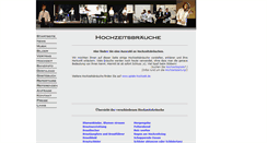 Desktop Screenshot of hochzeitsbrauch.taketwolive.de